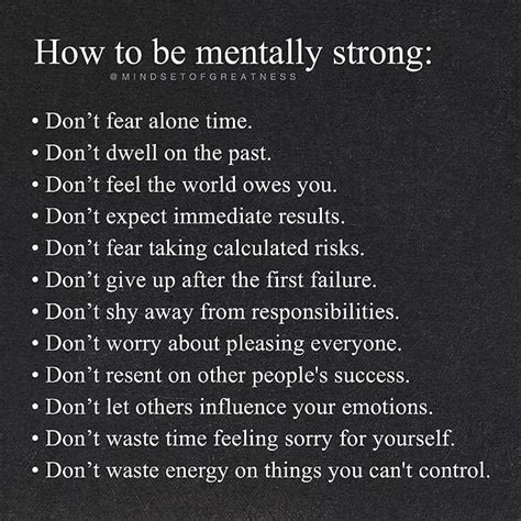 How To Be Mentally Strong Pictures Photos And Images For Facebook