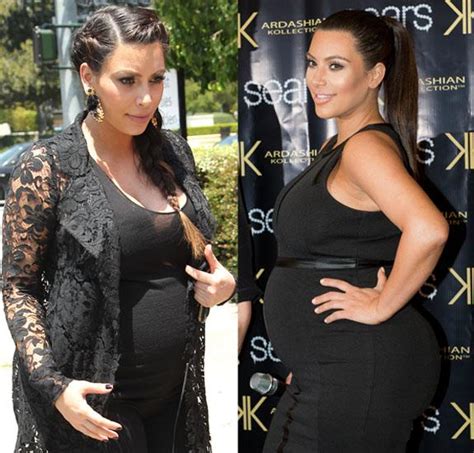 Kim Kardashian Dishes On Pregnancy Weight Gain Admits Shes Struggling