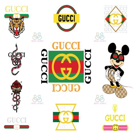 Gucci Logo Bundle Svg Gucci Logo Svg Brand Logo Svg Insta Inspire