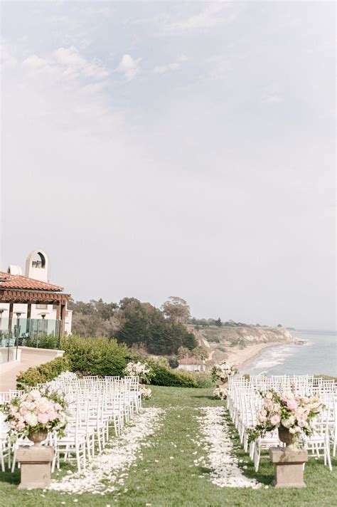 Romantic Pastel Santa Barbara Wedding Wedding Venues Beach