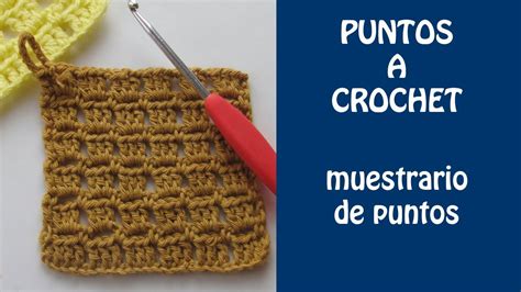 Puntos A Crochet Muestrario De Puntos Youtube