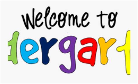 Banner Black And White Library Welcome To Kindergarten Clip Art