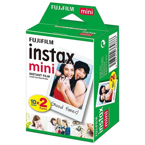 Fujifilm Polaroid Instant Camera Photos Instax Mini Film Pack Of 20 Shots Ebay