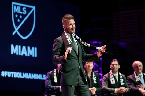 David Beckhams Mls Team In Miami Is Born