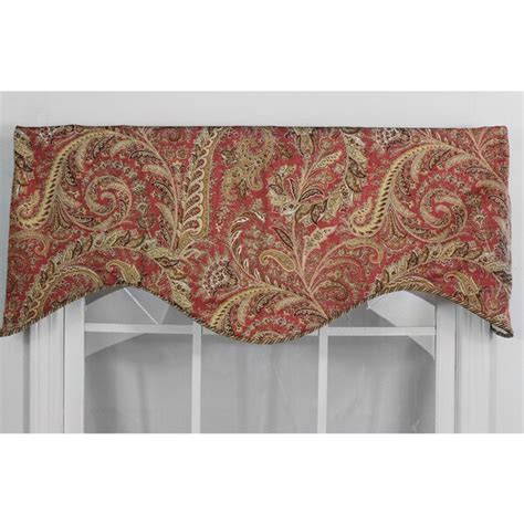 Tapestry Red Cornice Valance Free Shipping Today