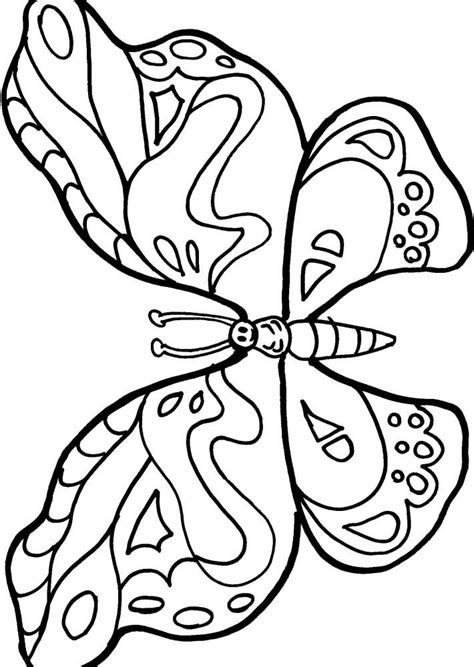 Pagine da colorare per bambini divertimento fantastico e un ottimo modo per mantenerli felici e occupati. disegno farfalla da colorare:farfalla..disegno da colorare ...