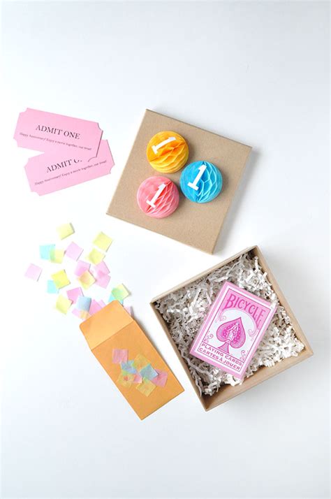 What are the anniversary gifts for each year? DIY Anniversary Gifts