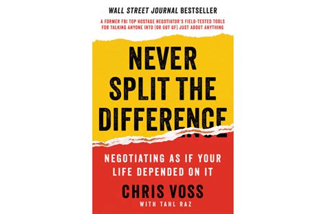 A summary of never split the difference. Never Split the Difference - Chris Voss - Book Notes and ...