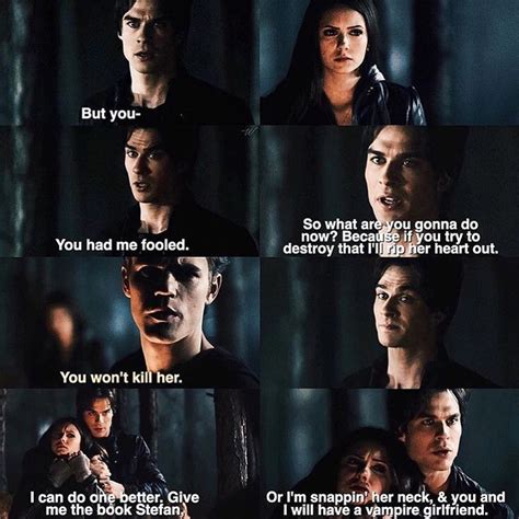 I used to think the worst feeling in the world was losing someone you love, but i was wrong. Lol the days before Damon was in love with her. It's just ...