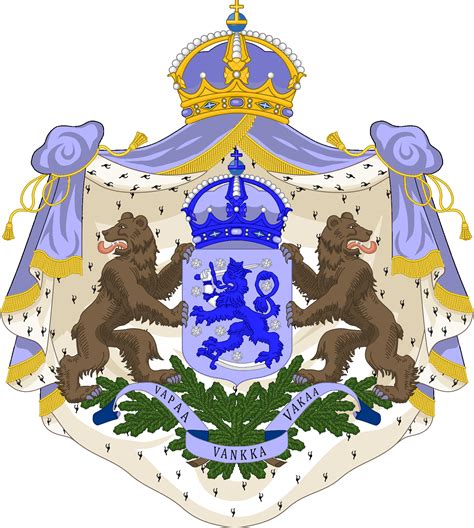 Image Greater Coat Of Arms Of The Empire Of Finland By Eric4epng