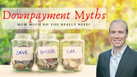 Down Payment Myths J Curry Group Youtube