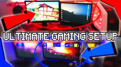 Room Tour Ultimate Gaming Setup Update 2017 Youtube