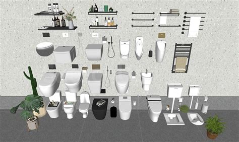 Free Sketchup Bathroom Models Download