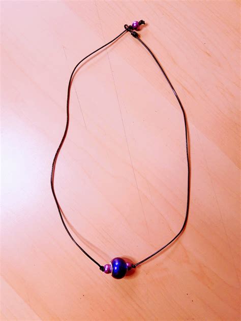 Easy To Make Leather String Necklace Inspirazones