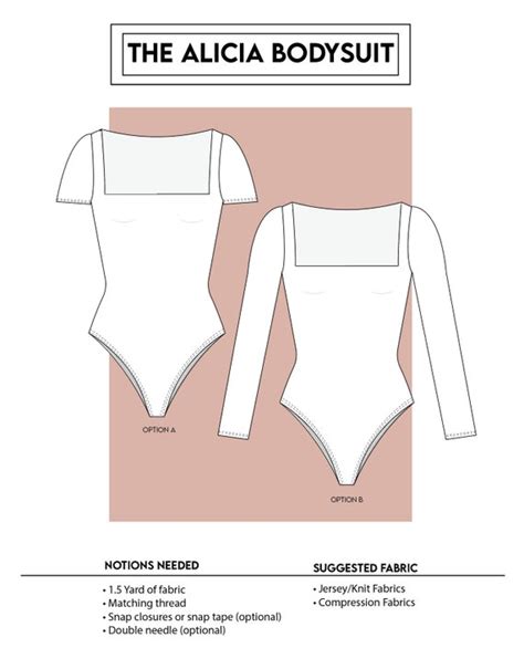 33 Fabric Sewing Patterns Bodysuit Arlinefoster