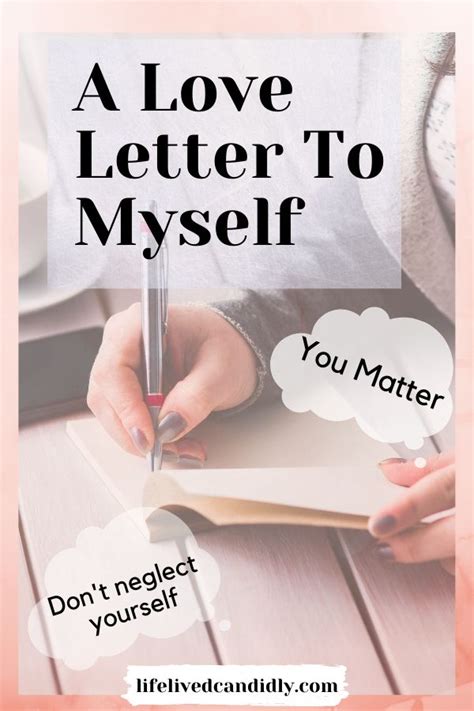 A Love Letter To Myself Writing A Love Letter Love Letters Lettering