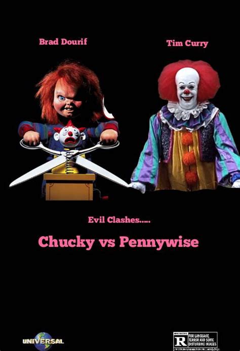 Chucky Vs Pennywise Poster By Terius11 On Deviantart