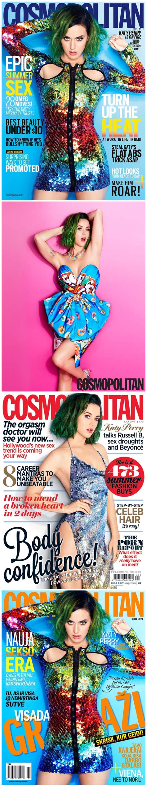 Katy Perry Is Cosmopolitan Magazines First Ever Global Cover Star Katy Perry Cosmopolitan