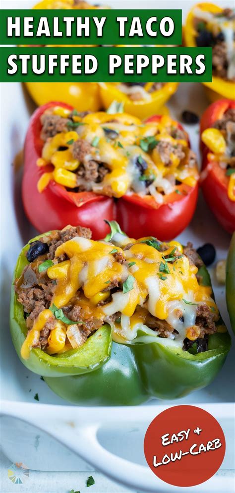 Skip The Rice And Make This Mexican Stuffed Bell Peppers Recipe For An