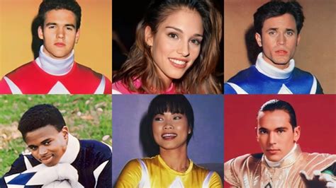 Así Lucen Los Power Rangers De Los 90s