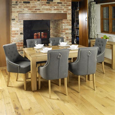 From sleek dining room chairs to upholstered sofas and stylish hanging chairs, at cox & cox you can find the perfect chair for your home. Slate Grey Upholstered Dining Chair with Oak Legs - Pack ...