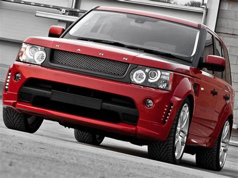 A Kahn Design Reveals Range Rover Sport Red Ranger Range Rover Sport