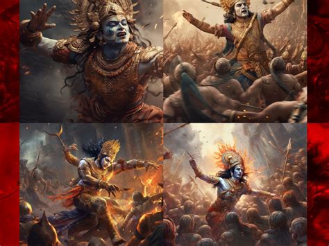 Shree Krishna Image Generated By Ai Based On Bal Kanhaiya And Arjun