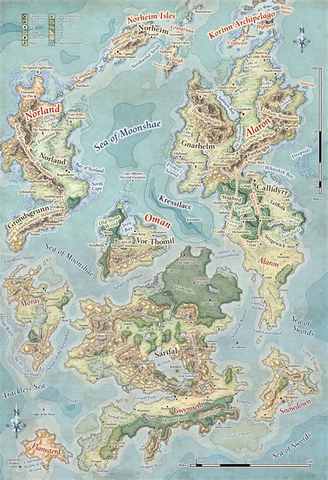 Fantasy World Map Dnd World Map Fantasy Map