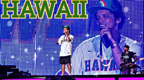 Bruno Mars Hawaii Show