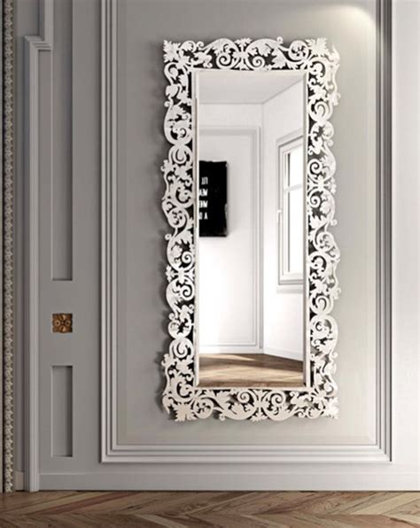 Romantico Rectangular Mirror Romantico Collection By Riflessi