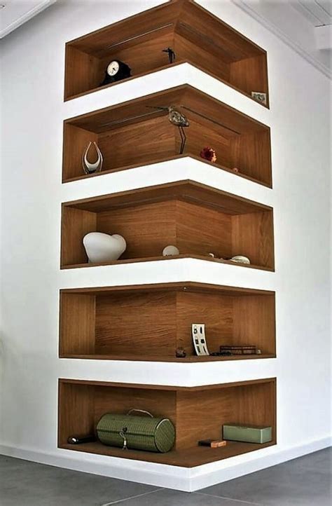 25 Creatively Unique Diy Corner Shelves For Living Room To Try