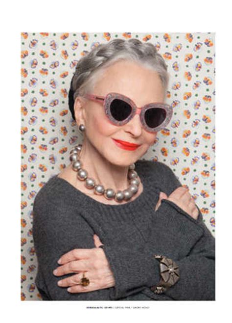 Granny Modeled Sunglasses Karen Walker Eyewear Summer 2013