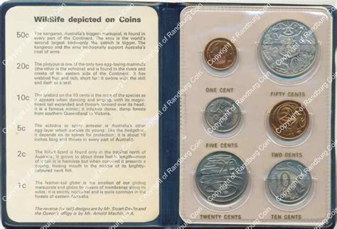 Australia 1966 Decimal Coins Mint Pack