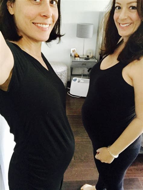 Lesbian Couple Pregnant At The Same Time Popsugar News