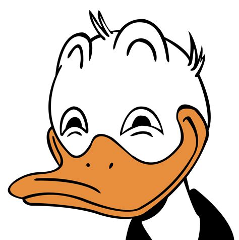 Donald Duck Disney Face