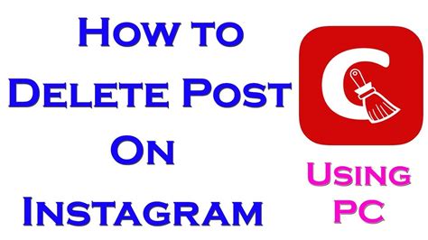 How To Delete Your Instagram Post From Pc Delete Your Instagram Post
