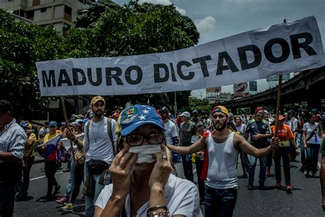 At Least 3 Die In Venezuela Protests Against Nicolás Maduro The New
