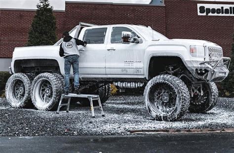 Lifted 6x6 Gmc 3500 Duramax Sema Show Truck Thats Currently Owned By