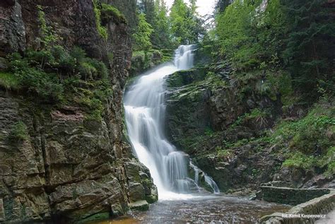 Szklarska Poręba Wodospad Szklarka Dolny Śląsk Poland Waterfall