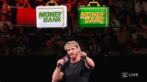 Wwe Money In The Bank 2023 Logan Paul Added To Mens Mitb Ladder Match