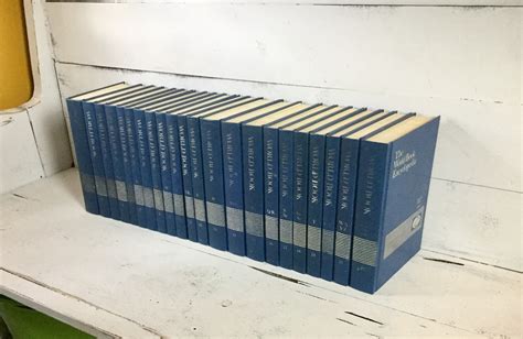 1980 The World Book Encyclopedia A Z 22 Books Blue Etsy