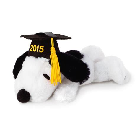 After the party has wound. Snoopy Stuffed Animal Graduation Gift Card Holder ...