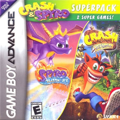 Crash And Spyro Superpack Crash Bandicoot The Huge Adventurespyro
