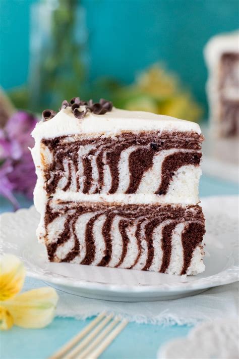 Zebra Cake With Video Sugar Spun Run