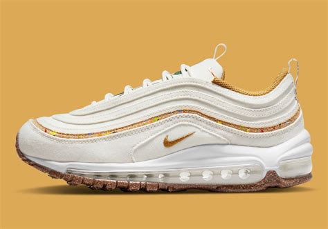 The Womens Nike Air Max 97 Coconut Milk Swaps Orange With Yellow
