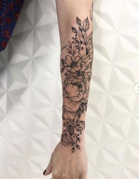 Forearmtattoos Tattoos Floral Tattoo Sleeve Flower Tattoo Sleeve