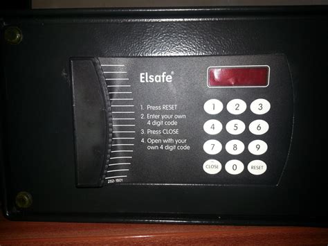 Elsafe Hotel Safe Opening - Paladin Safe Services