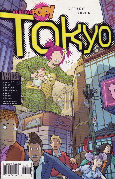 Tokyo Seth Fisher Comic Covers Vertigo Comics Comic Art