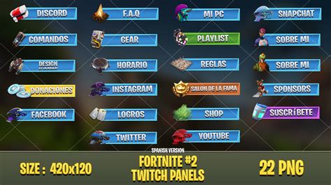 Spa Fortnite Twitch Panels 2 Loloverlay