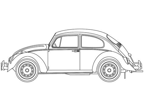Desenhos De Volkswagen Fusca Para Colorir E Imprimir ColorirOnline Com